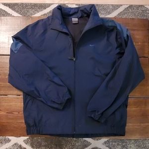 Nike Mens Windbreaker Jacket Medium Zip Up